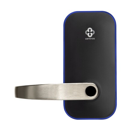 Centrios Grade 1 Smart Bluetooth Cylindrical Lock, Pacific Beach, Key-in Lever, Less Cylinder, Satin Nickel CEB100-PB-619-LC